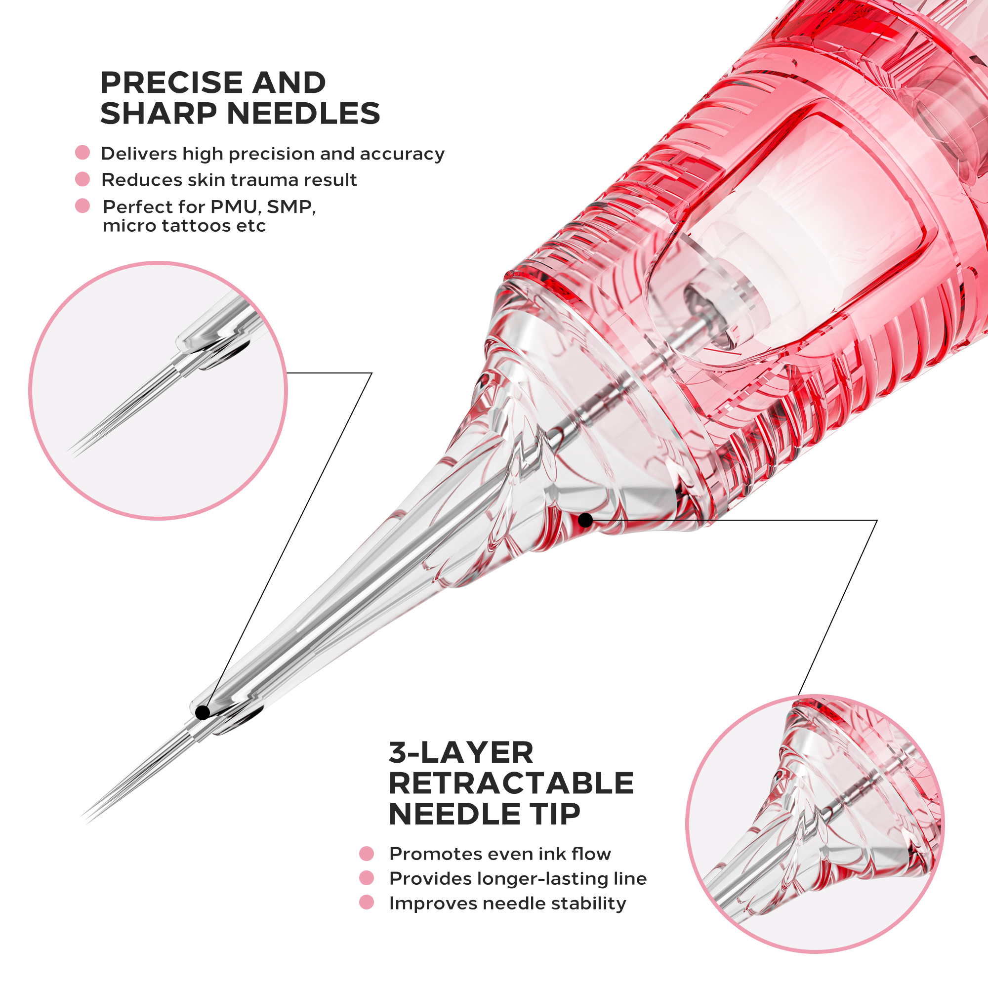 VETAR S Optimized Needle Tips — Ultra Sharp Medical Grade