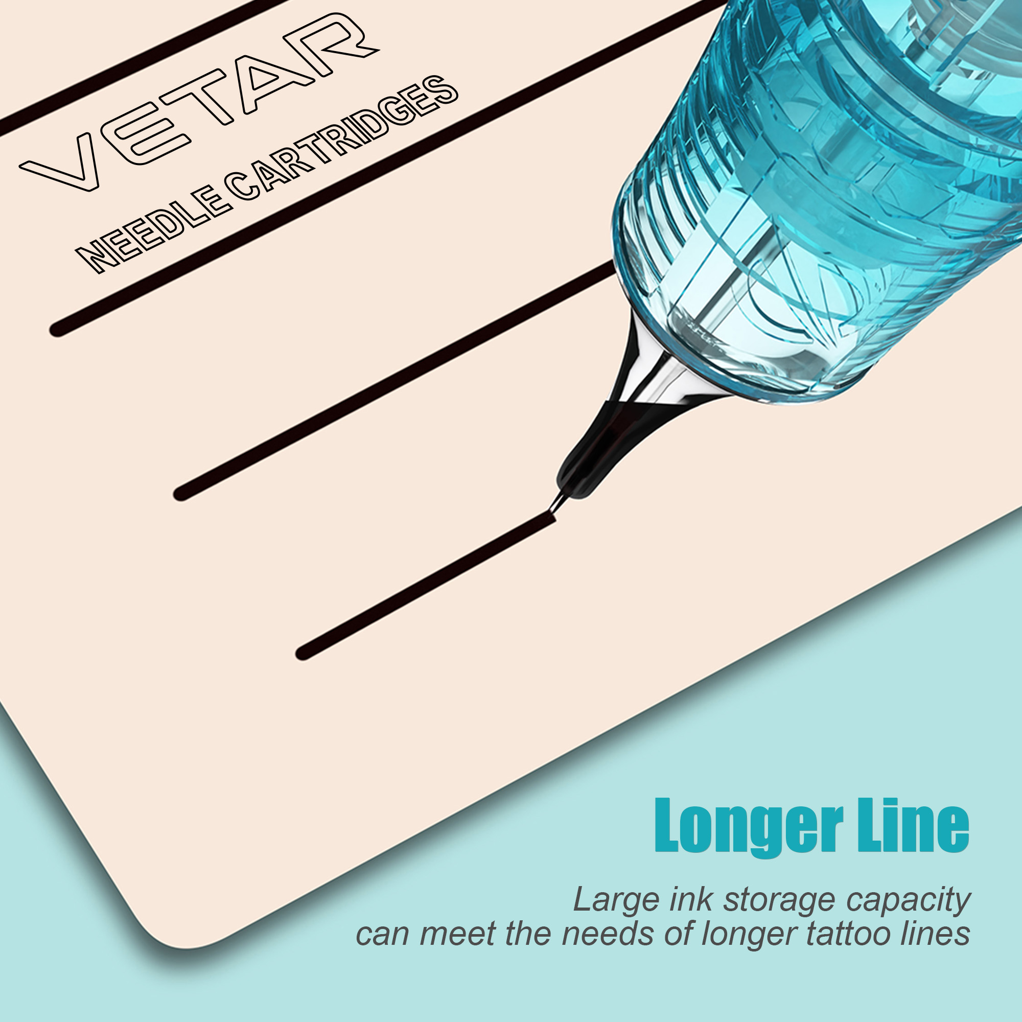 VETAR cartridge longer line application