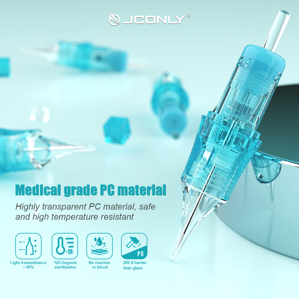 Medical grade PC material VETAR cartridge detail