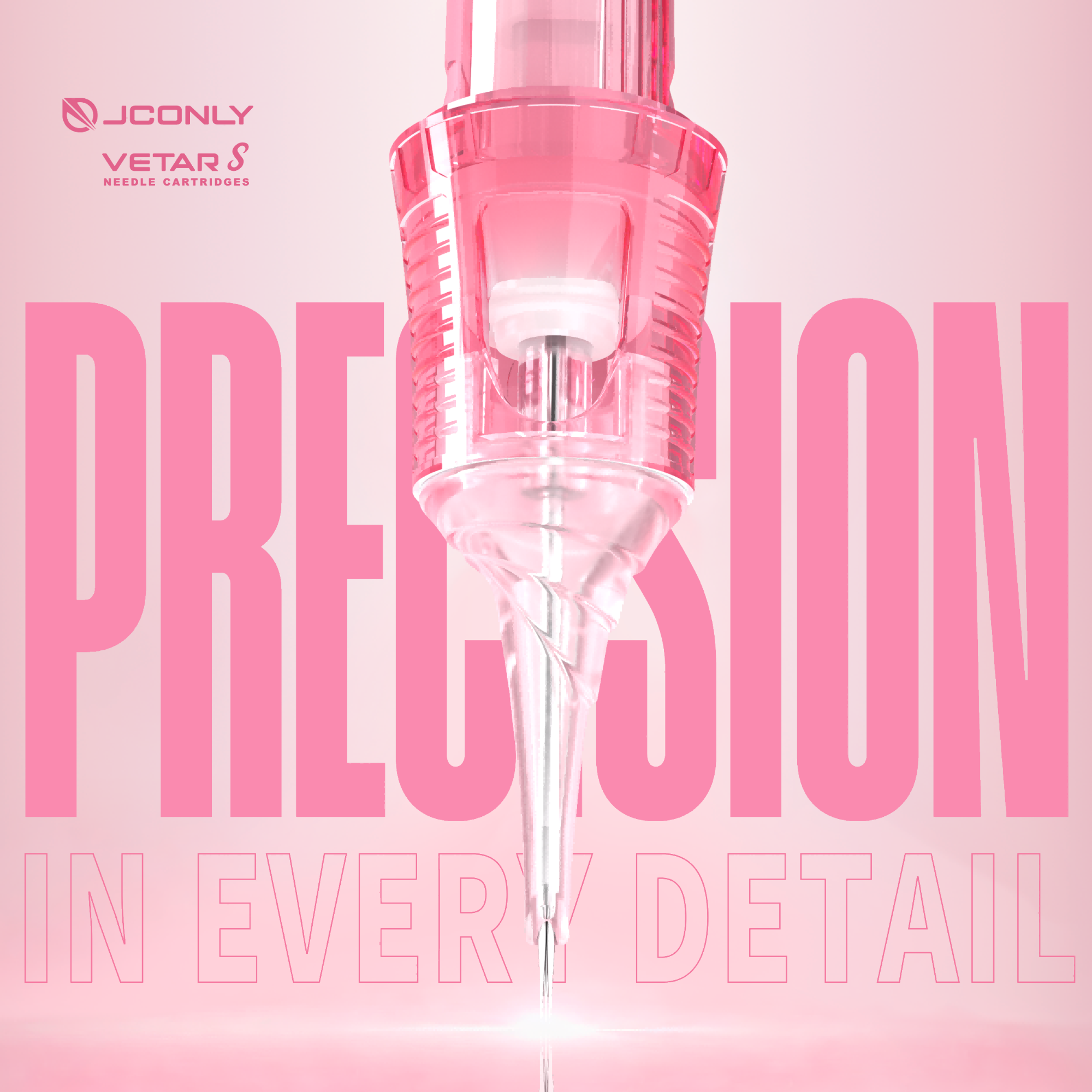 JCONLY VETAR S precision in every detail cartridge needle